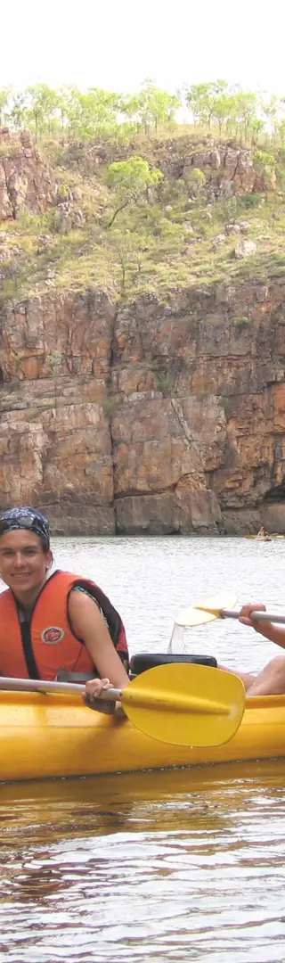 Mit dem Kajak durch die Katherine Gorge